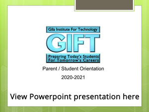 GIFT Powerpoint presentation 2020-2021